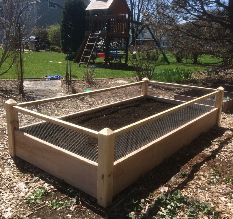 Add EXTRA Garden SOIL to one raised bed garden